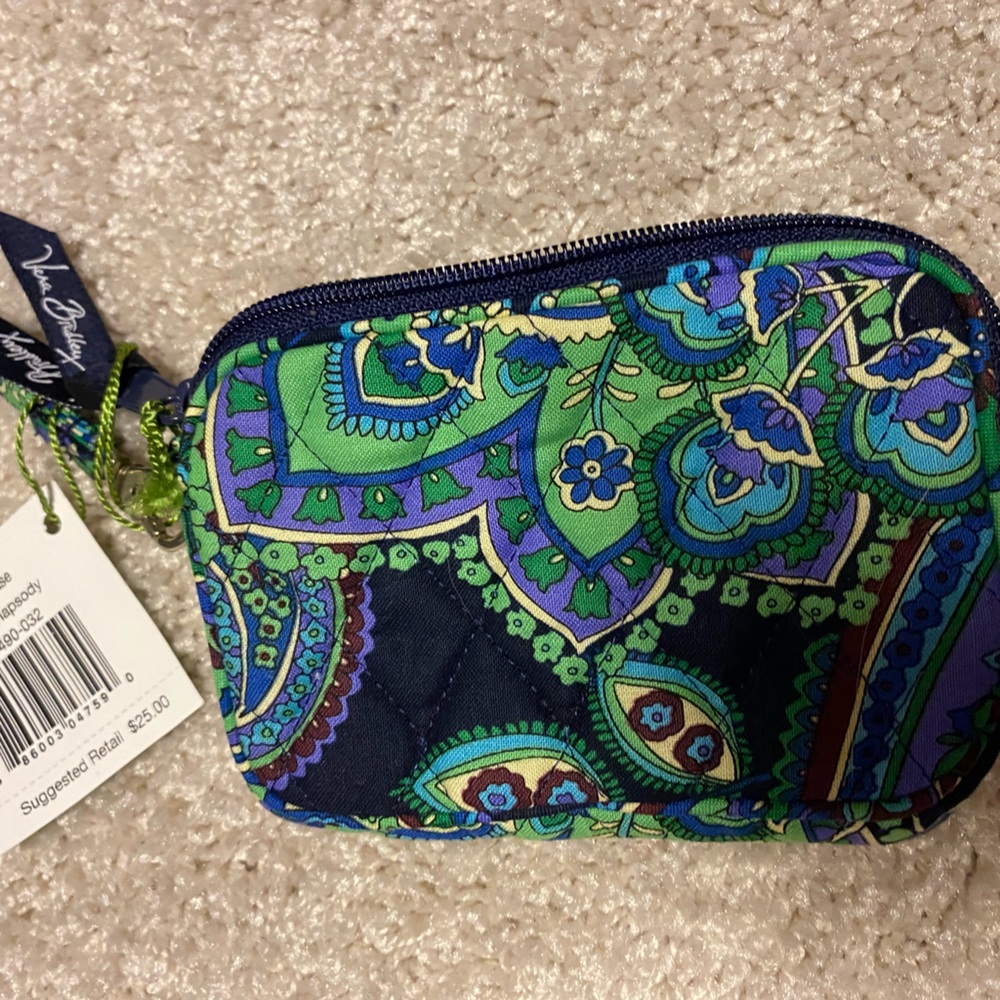 Vera Bradley Tech Case Blue Rhapsody Wristlet